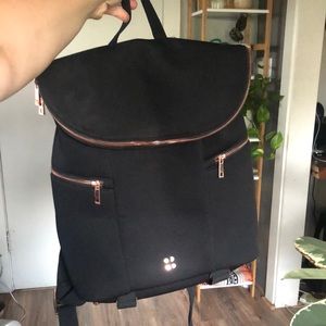 Sweaty Betty neoprene backpack (w/ damage)